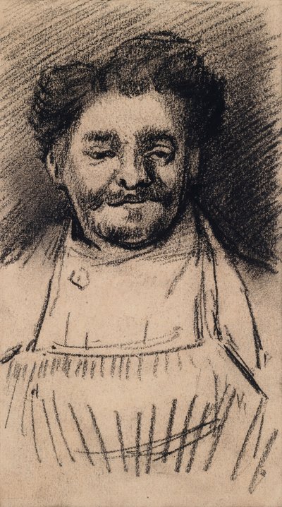 Kopf eines Mannes von Vincent van Gogh
